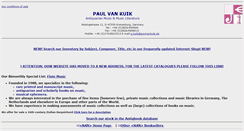 Desktop Screenshot of paulvankuik.nl